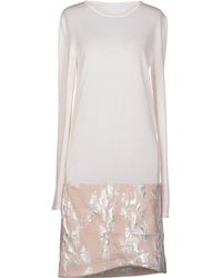 Jay Ahr Short Dress - Lyst