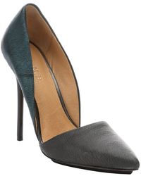 L.a.m.b. Ice Blue Pony Leather 'Trina' D'Orsay Stiletto Pumps - Lyst