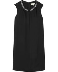 MICHAEL Michael Kors Chain Neck Dress - Lyst