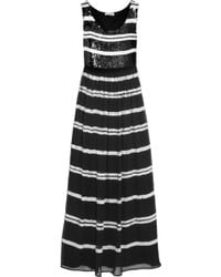 Alice By Temperley Daphne Sequin-Embellished Georgette Maxi Dress - Lyst