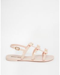 miss kg nude sandals