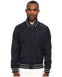 Balmain B Logo Baseball Jacket - Lyst