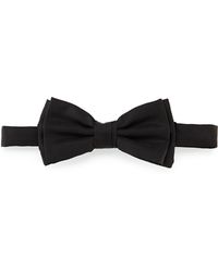 Hugo Boss Pre-Tied Solid Silk Bow Tie - Lyst