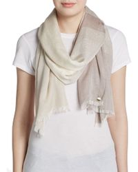Calvin Klein Metallic Scarf - Lyst