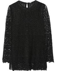 Adam Lippes Lace Tunic - Lyst