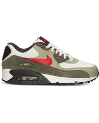 Nike Men'S Air Max 90 Essential Running Sneakers From Finish Line - Lyst