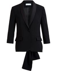 OSMAN Virgin Wool Tuxedo Jacket - Lyst