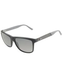 sunglasses grey gucci gg wj 4zy visor gradient polarized 1047 matte lens plastic lyst