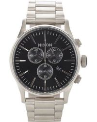 Nixon Sentry Chrono Watch - Lyst