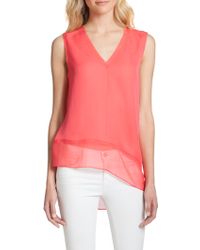 Elie Tahari Jessa Silk Blouse - Lyst