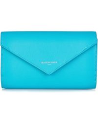 Balenciaga Envelope Leather Wallet - Lyst
