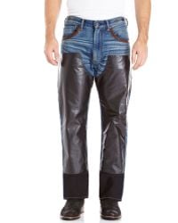 Junya Watanabe Contrast Panel Jeans - Lyst