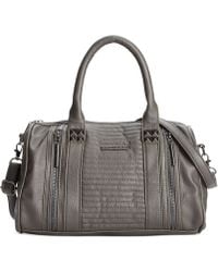 Rampage Quilted Satchel - Lyst