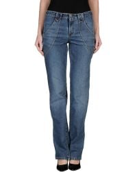 D&G Denim Pants - Lyst