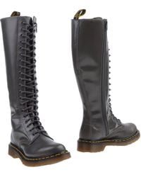 dr martens thigh high boots