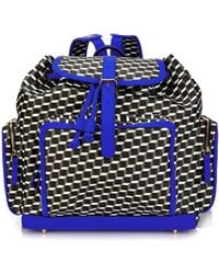 Pierre Hardy Cube-Print Coated-Canvas Backpack - Lyst