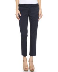Nili Lotan East Hampton Pants - Dark Navy - Lyst