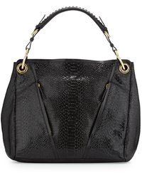 Oryany Bette Anaconda-Embossed Shoulder Bag - Lyst