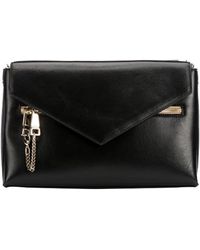 Chloé Black Lambskin Envelope Flap Shoulder Bag - Lyst