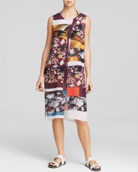 Clover Canyon Chrome Divide Chiffon Swim Cover Up - Lyst