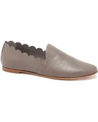 Loeffler Randall Dawn Scallop Loafer - Lyst