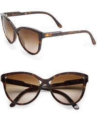 Stella McCartney 58Mm Cat'S-Eye Sunglasses - Lyst
