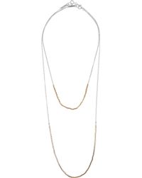 Isabel Marant Set Of Two Gold-Plated And Silver-Plated Necklaces - Lyst