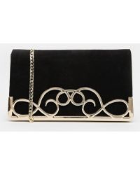 dune black clutch