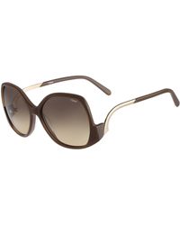 Chloé Emilia Drop-Temple Sunglasses - Lyst