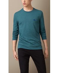 Burberry Liquid-Soft Cotton Top - Lyst