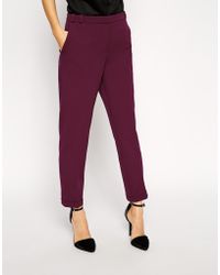 asos purple pants