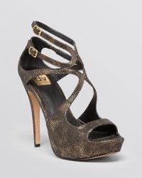 Dv By Dolce Vita Platform Evening Sandals - Brielle High Heel - Lyst
