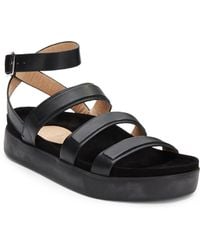 L.a.m.b. Rose Leather Sandals - Lyst