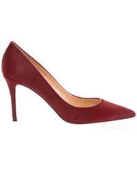 Gianvito Rossi Business Calf-Hair And Leather Pumps - Lyst