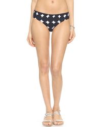 Kate Spade Marmount Hipster Bikini Bottoms - Rich Navy - Lyst