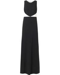 OSMAN Bi-Colour Cady Gown - Lyst