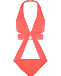Agent Provocateur Lanna Cutout Swimsuit - Lyst