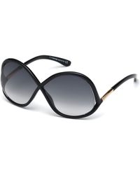 Tom Ford Ivanna Wrap Sunglasses - Lyst