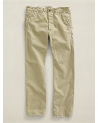 rrl cotton officer's chino