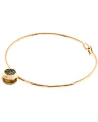 Aurelie Bidermann Tsavorite, Tourmaline & Yellow-Gold Bracelet - Lyst