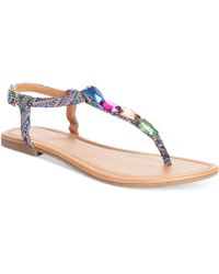 Rampage Piazza Thong Sandals - Lyst