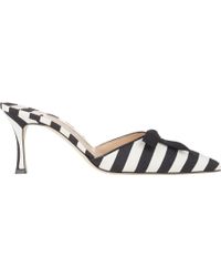 Manolo Blahnik Carolyne Mules - Lyst