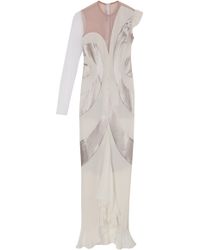 Alessandra Rich Psyched Metallic Gown - Lyst