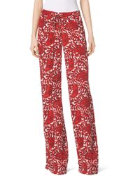 zara paisley pants