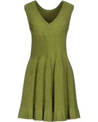 Alaïa Short Dress - Lyst