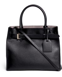 Reed Krakoff 'Rk40' Buckle Strap Leather Tote - Lyst