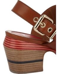 Fendi Cara Sandals - Lyst