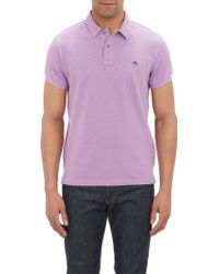 Etro Paisley-Faced Polo-Collar Shirt - Lyst
