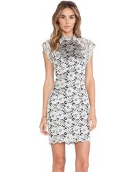 Lover Neptune Short Sleeve Dress - Lyst