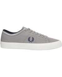 fred perry grey plimsolls
